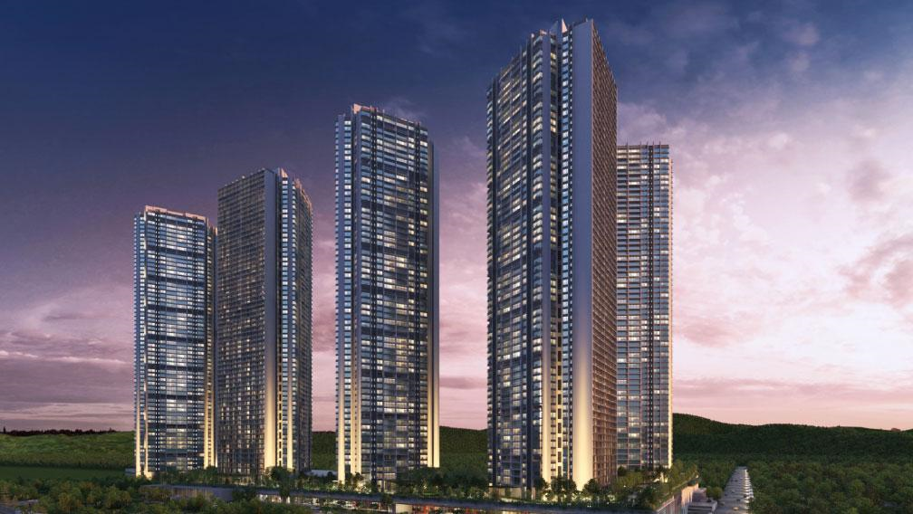 4 BHK Unfurnished in Oberoi Elysian C Wing , Goregaon East