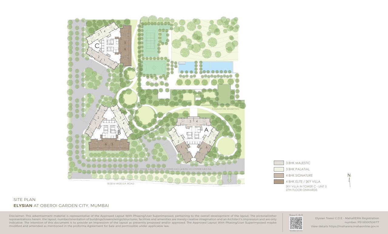 Oberoi Elysian C Wing, Goregaon East — floor plan 2