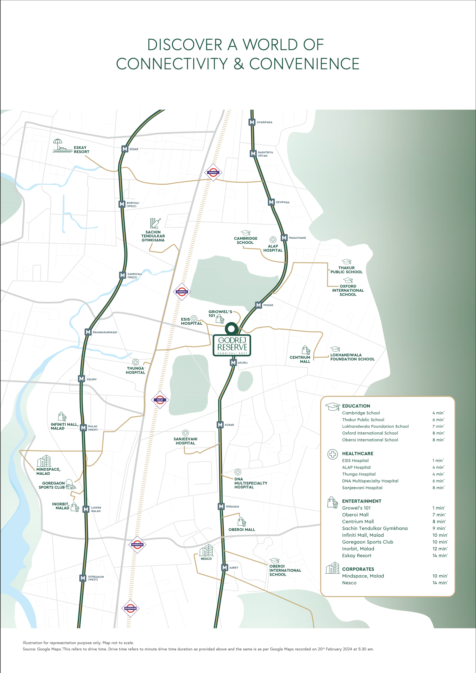 Godrej Reserve Wing 3, Kandivali East — floor plan 1