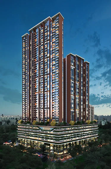 3 BHK Unfurnished in Ruparel Stardom , Malad West