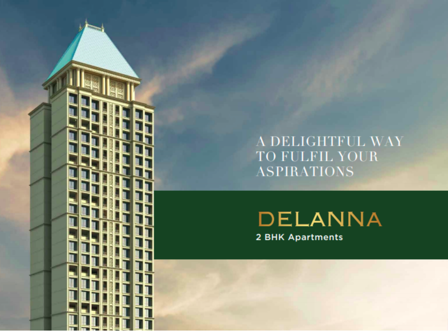 2 BHK Builder Condition in Hiranandani Delanna, Thane West