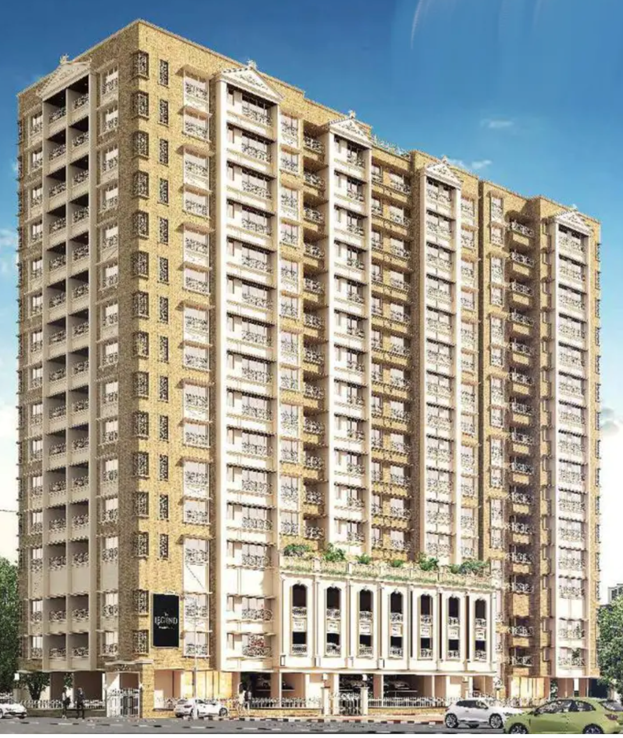 4 BHK Semi-Furnished in The Legend , Ghatkopar East