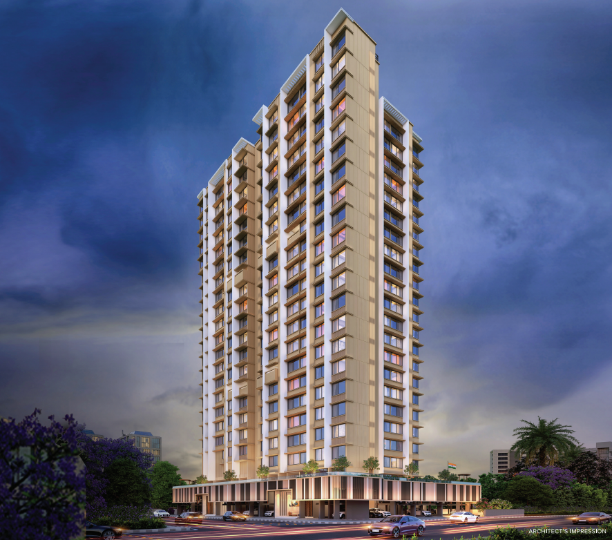 3 BHK Unfurnished in Arkade Eden , Malad West