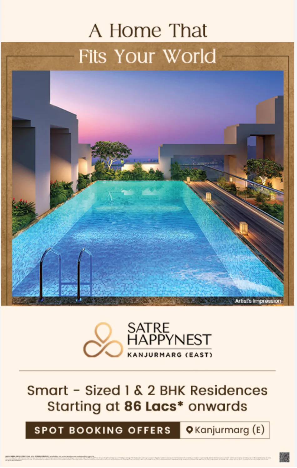 Satre Happy Nest, Kanjur Marg