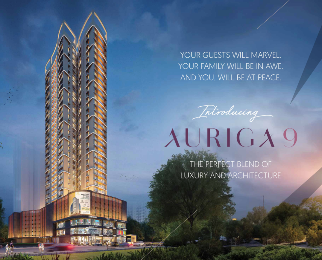 3 BHK Unfurnished in Auriga 9 , Borivali West