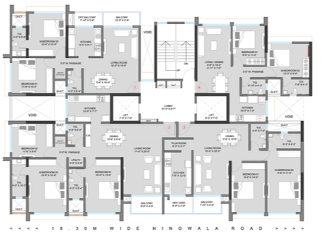 72 Parksyde, Ghatkopar East — floor plan 1