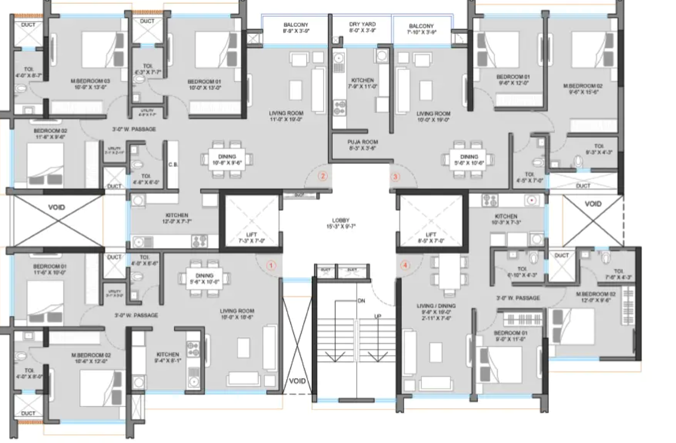 72 Parksyde, Ghatkopar East — floor plan 2