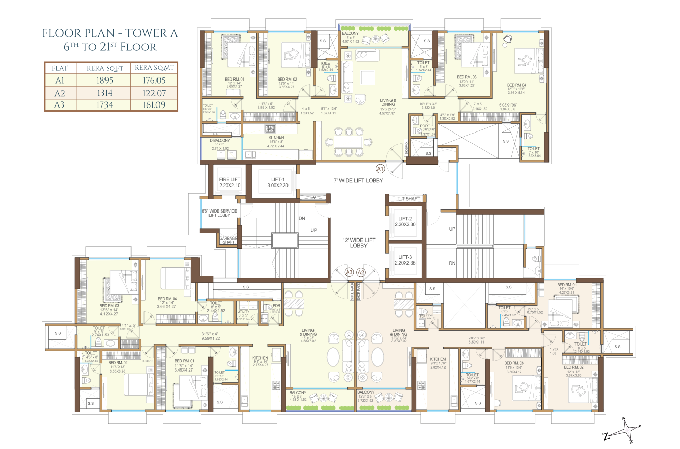 Vikas 11, Mulund West — floor plan 1