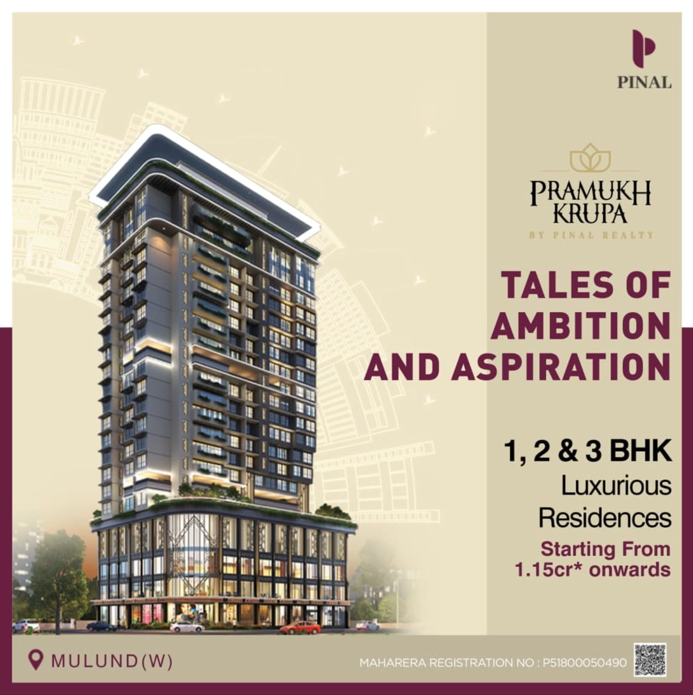 2 Semi-Furnished in Pramukh Krupa , Mulund West