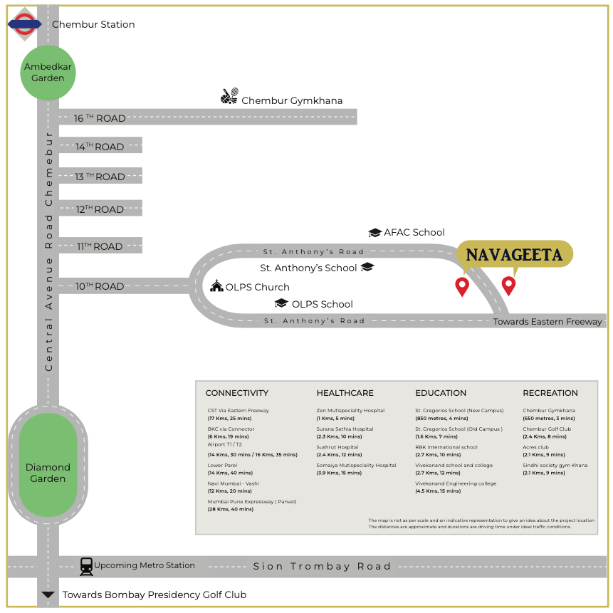 SKG Navageeta, Chembur — floor plan 2