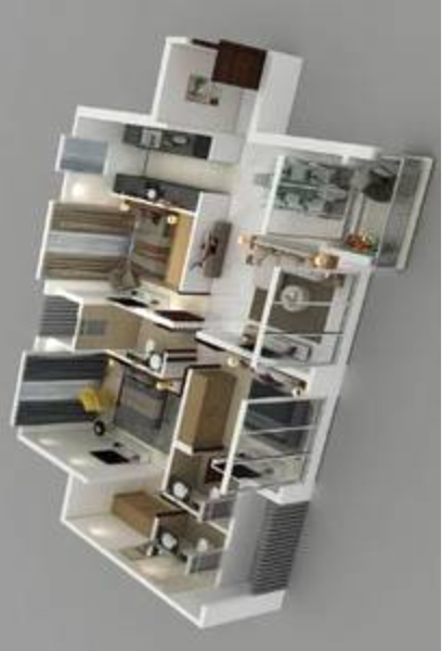 SKG Mount Forest, Chembur — floor plan 2