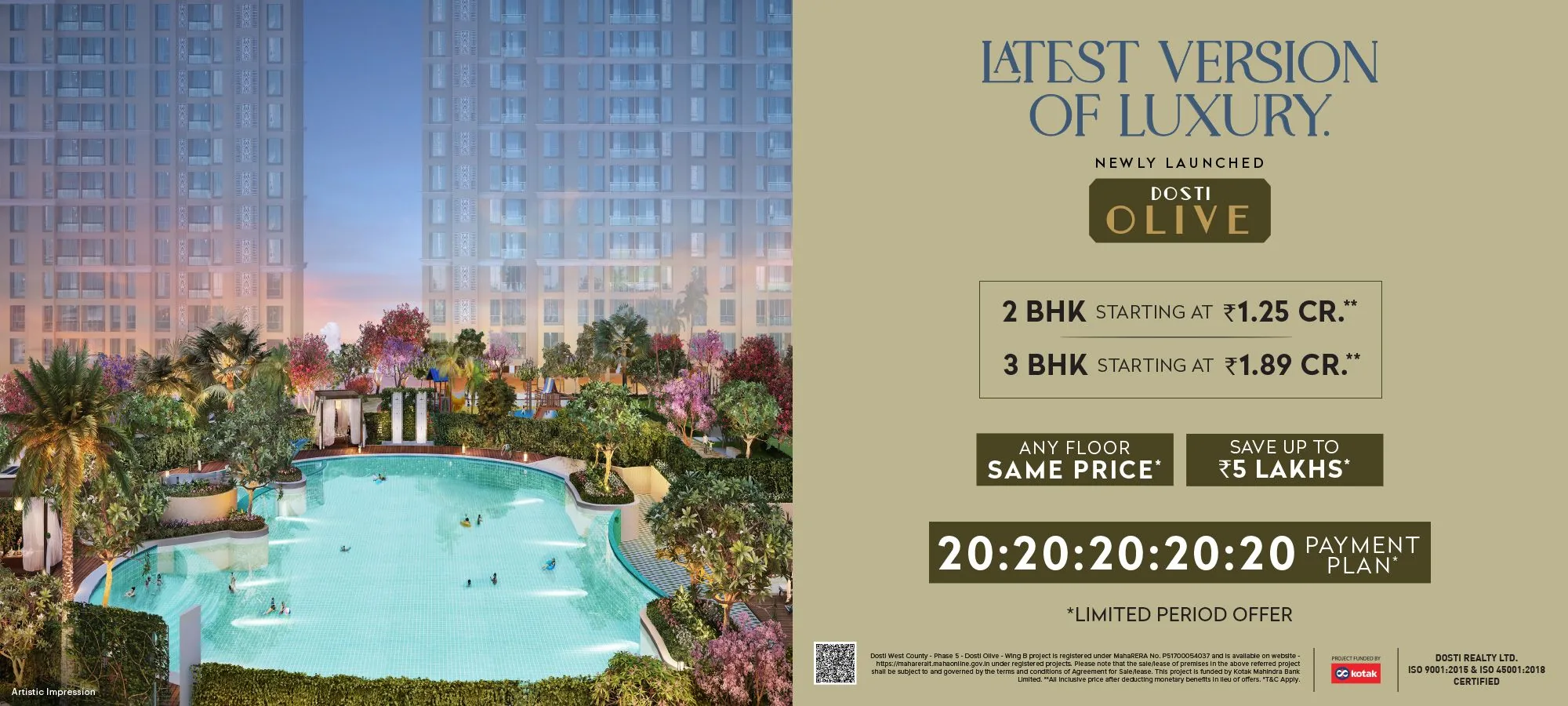 Dosti West County Olive, Thane West