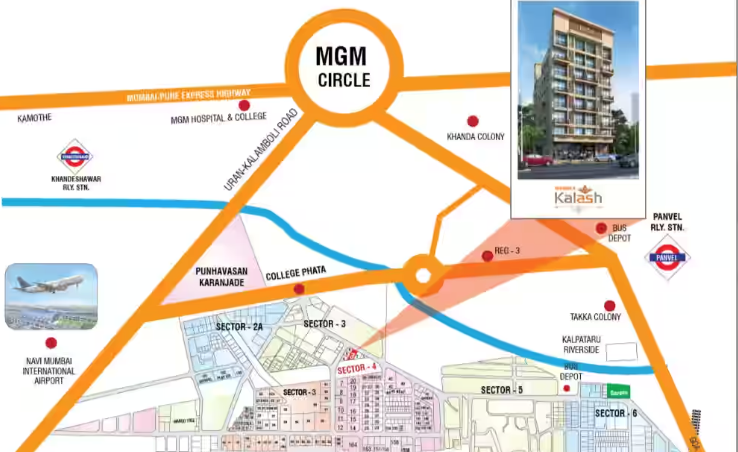 Meghna 7, Taloja — floor plan 2