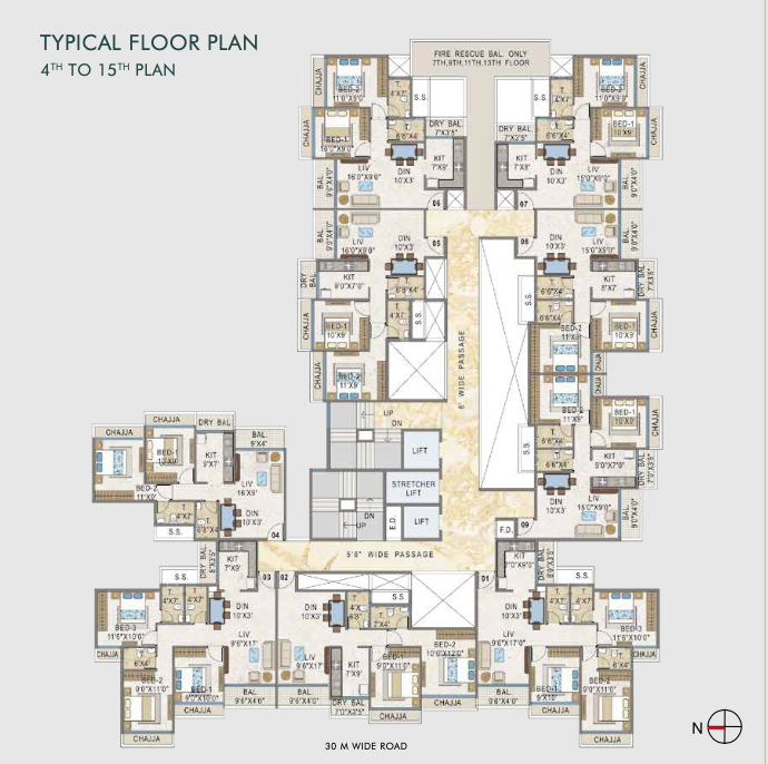 Autograph, New Panvel — floor plan 1