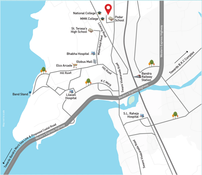 Verdant, Bandra West — floor plan 1