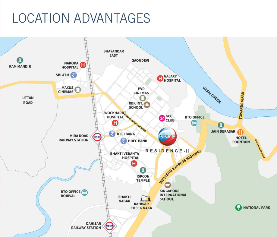 Space Residence II, Mira Road — floor plan 2