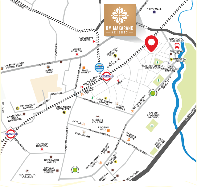 Om Makarand Heights, Ghatkopar East — floor plan 2
