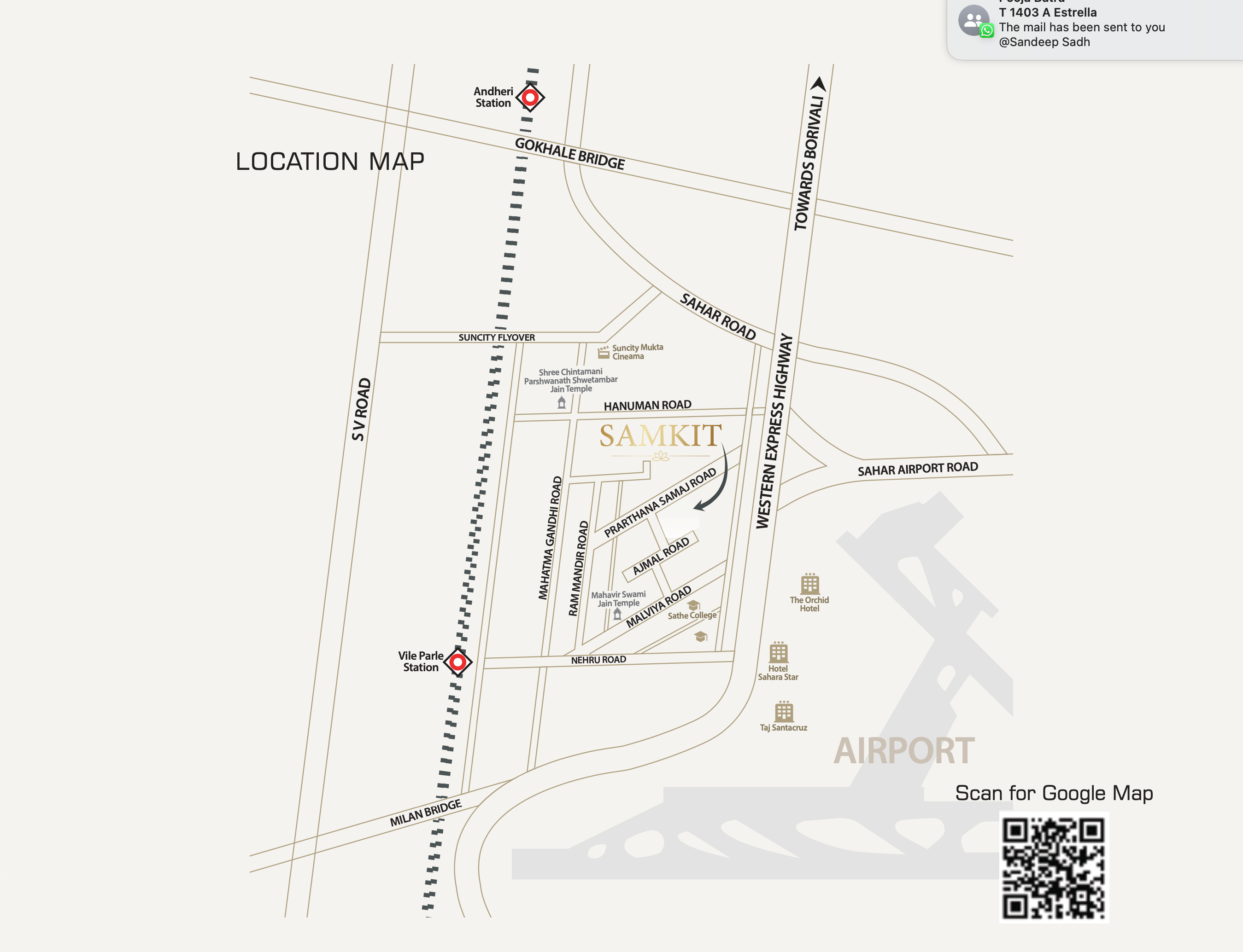 Samkit, Vile Parle East — floor plan 2