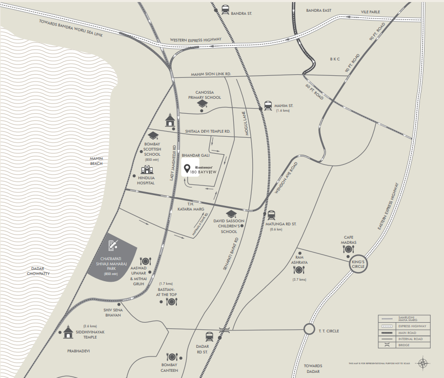 Rustomjee 180 Bayview Matunga W, Matunga — floor plan 1