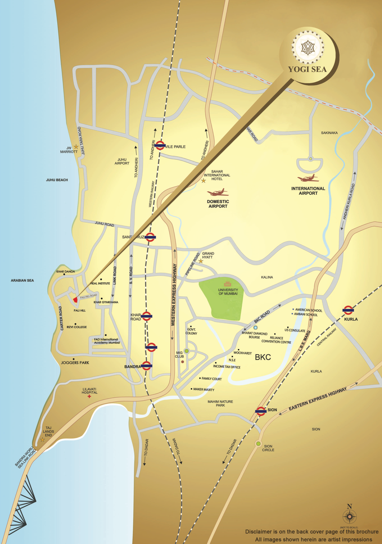 Yogi Sea, Khar West — floor plan 2