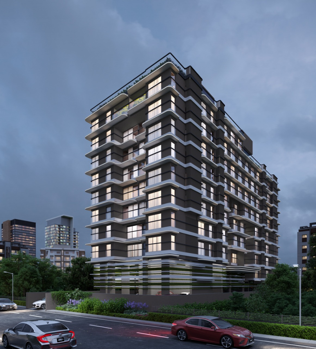 3 Semi-Furnished in Unique Aura , Santacruz West