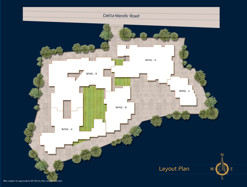 Royal Diamond Park, Santacruz East — floor plan 1