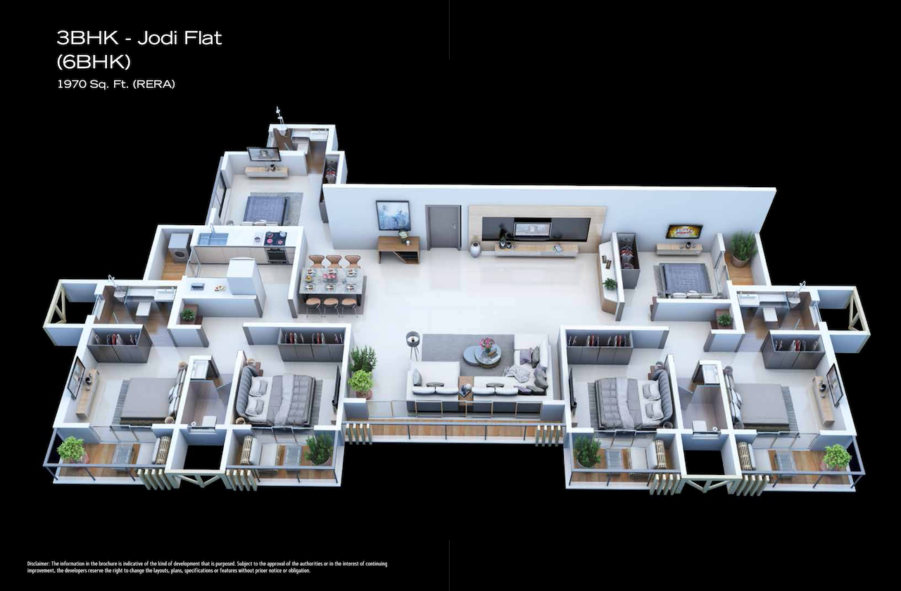 Dharti Heights, Dadar East — floor plan 1