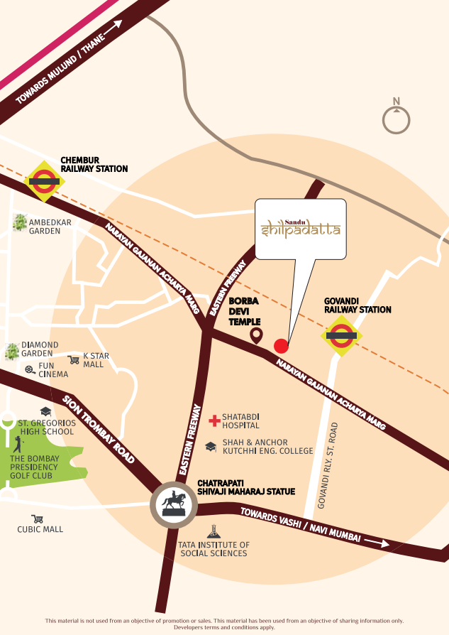 Sandu Shilpadatta, Chembur — floor plan 2
