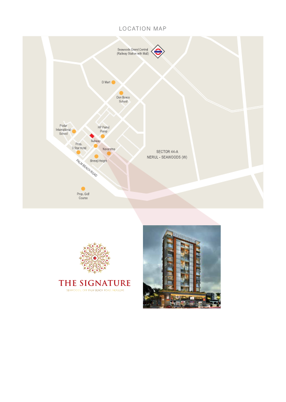 The Signature, Nerul — floor plan 1
