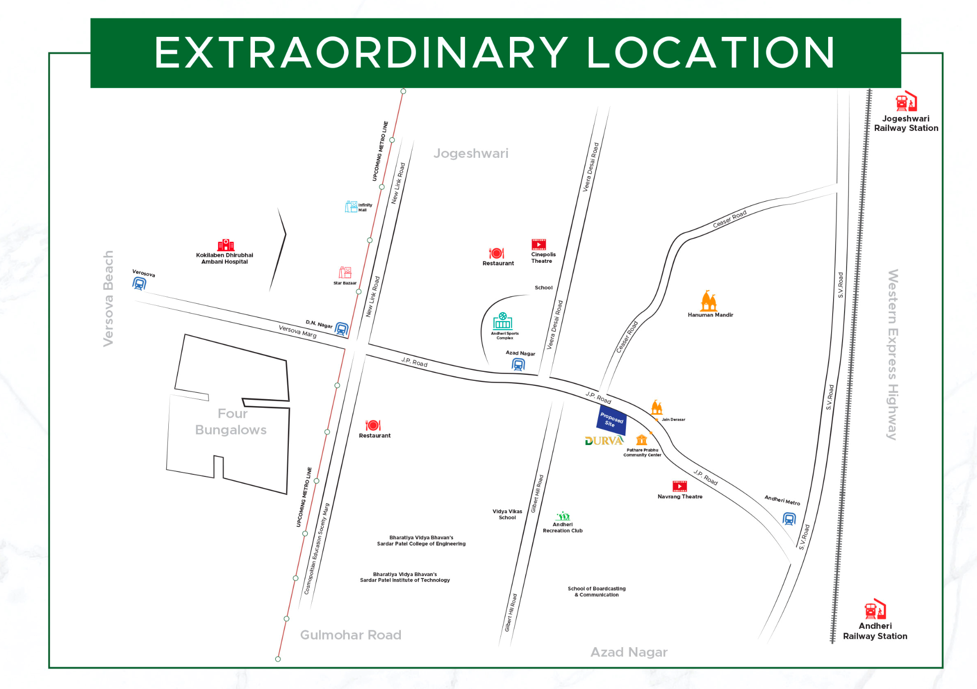 Durva, Andheri West — floor plan 2