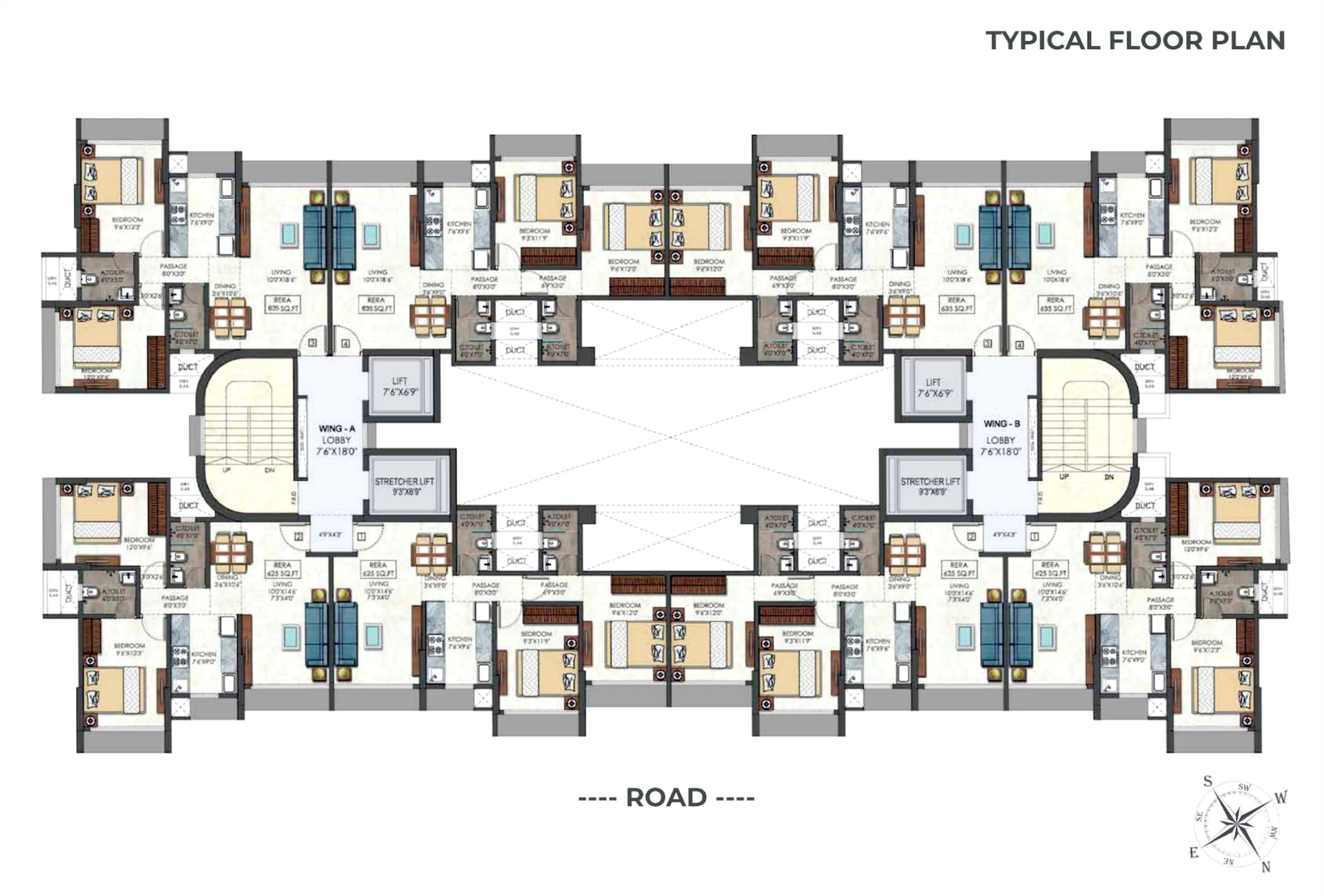 Gurukrupa Nirmalam, Bandra East — floor plan 1