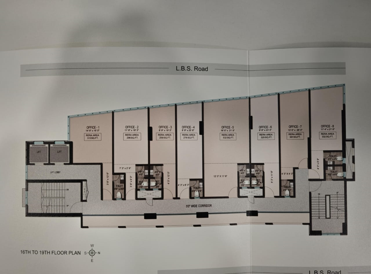 Sai Indu, Bhandup — floor plan 1