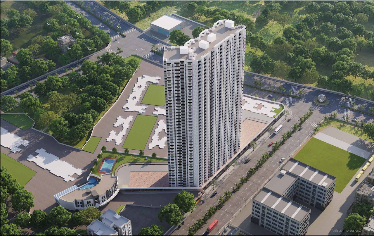1 Semi-Furnished in Vihang Valley , Thane West