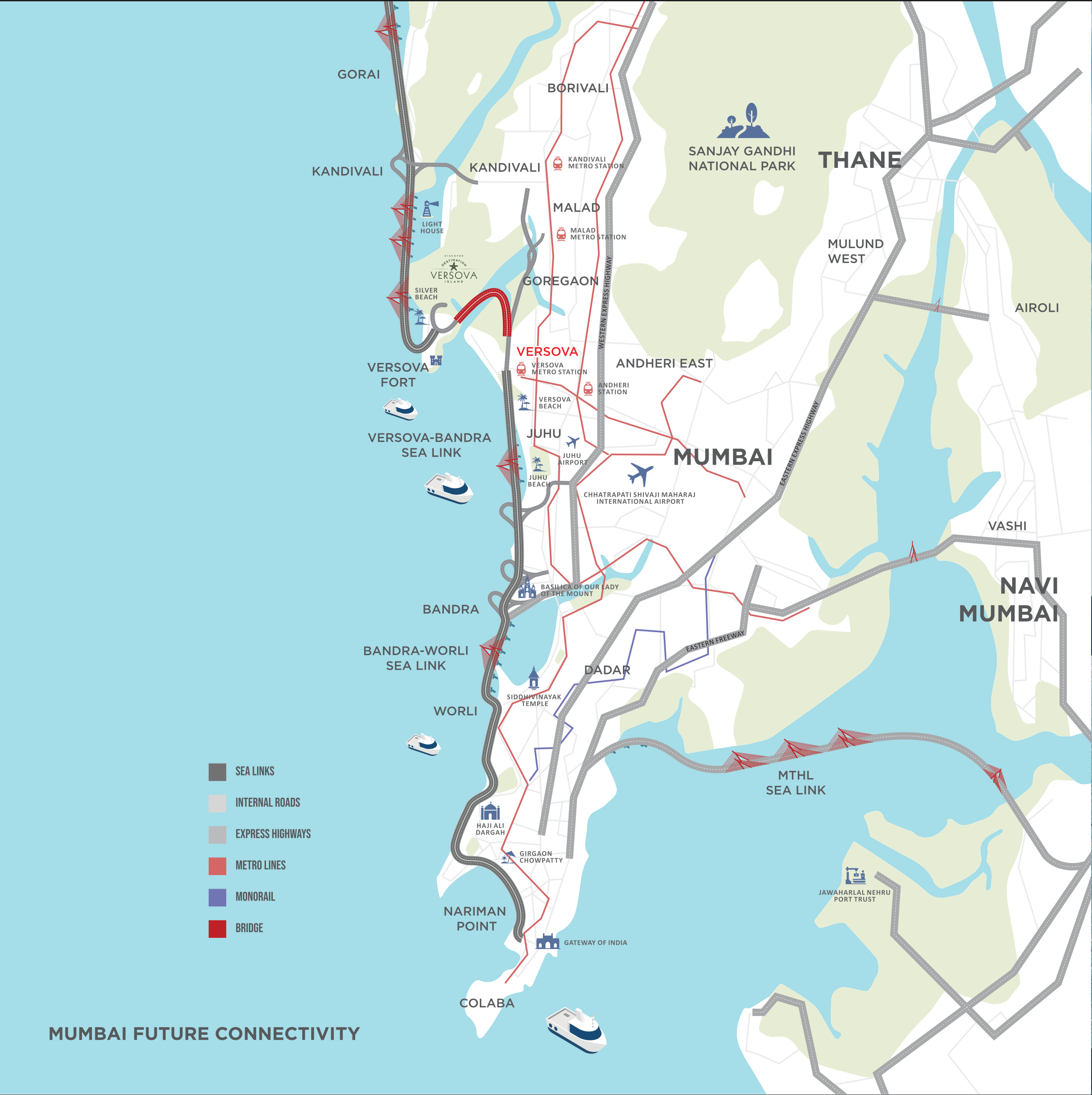 Raheja Exotica Cyprus Tower 2, Malad West — floor plan 1