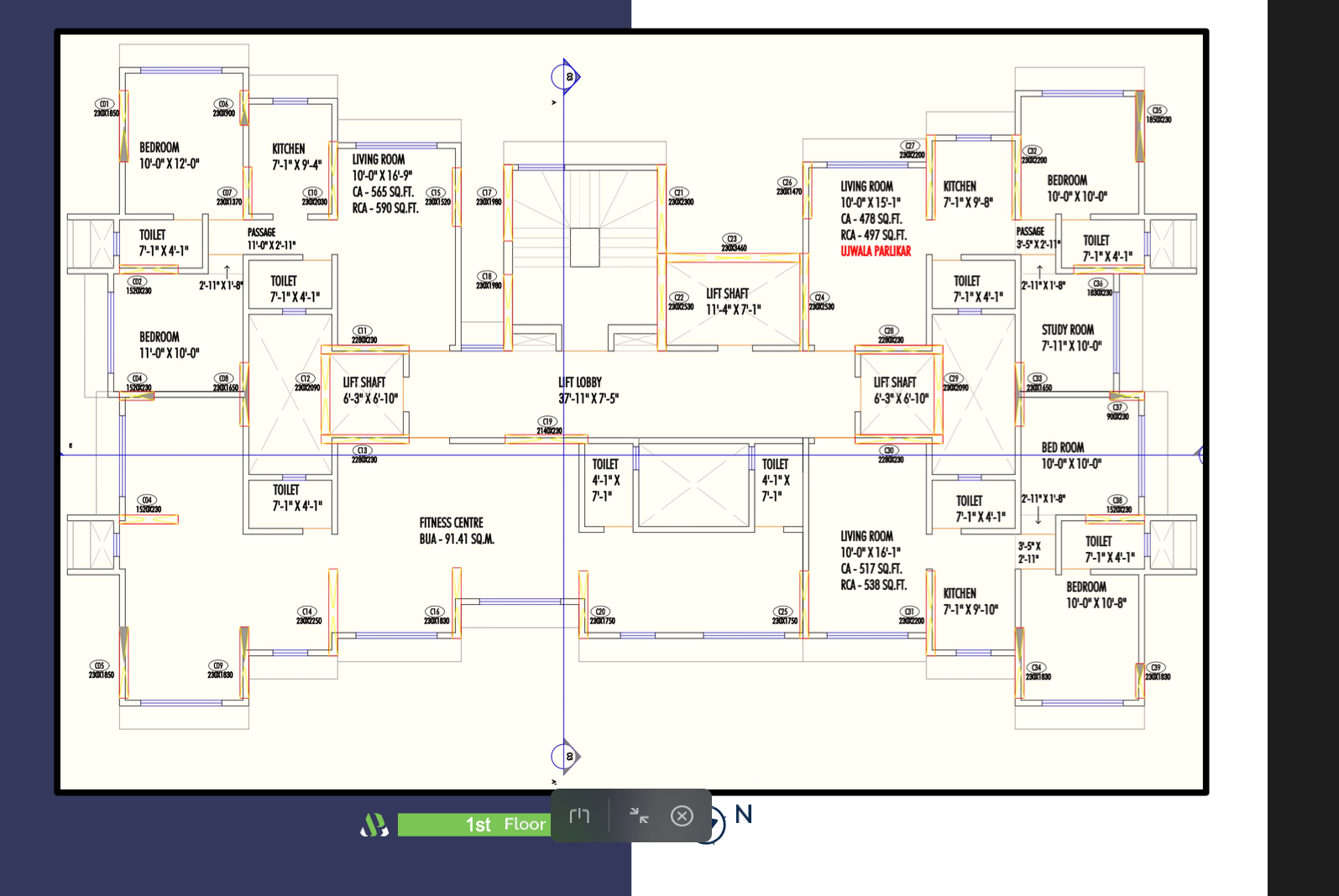 Polo Matrix Jaydeep, Malad West — floor plan 2