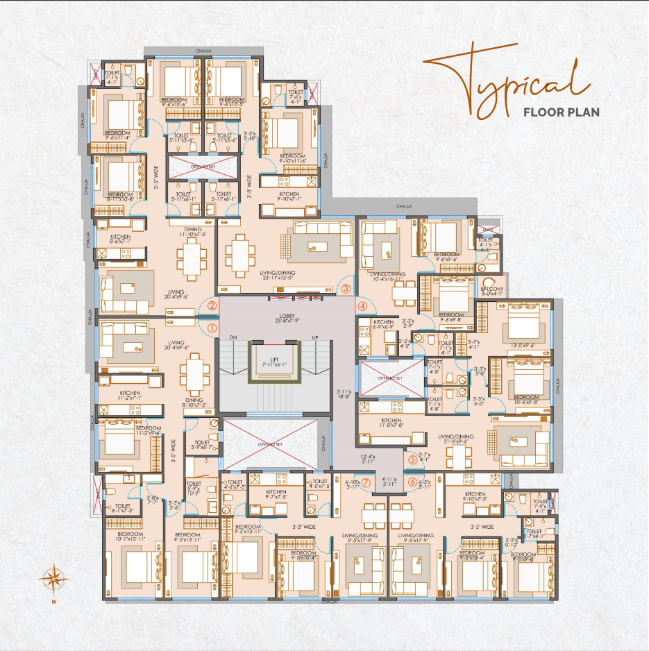 Dhanlaxmi CHS, Vile Parle East — floor plan 1