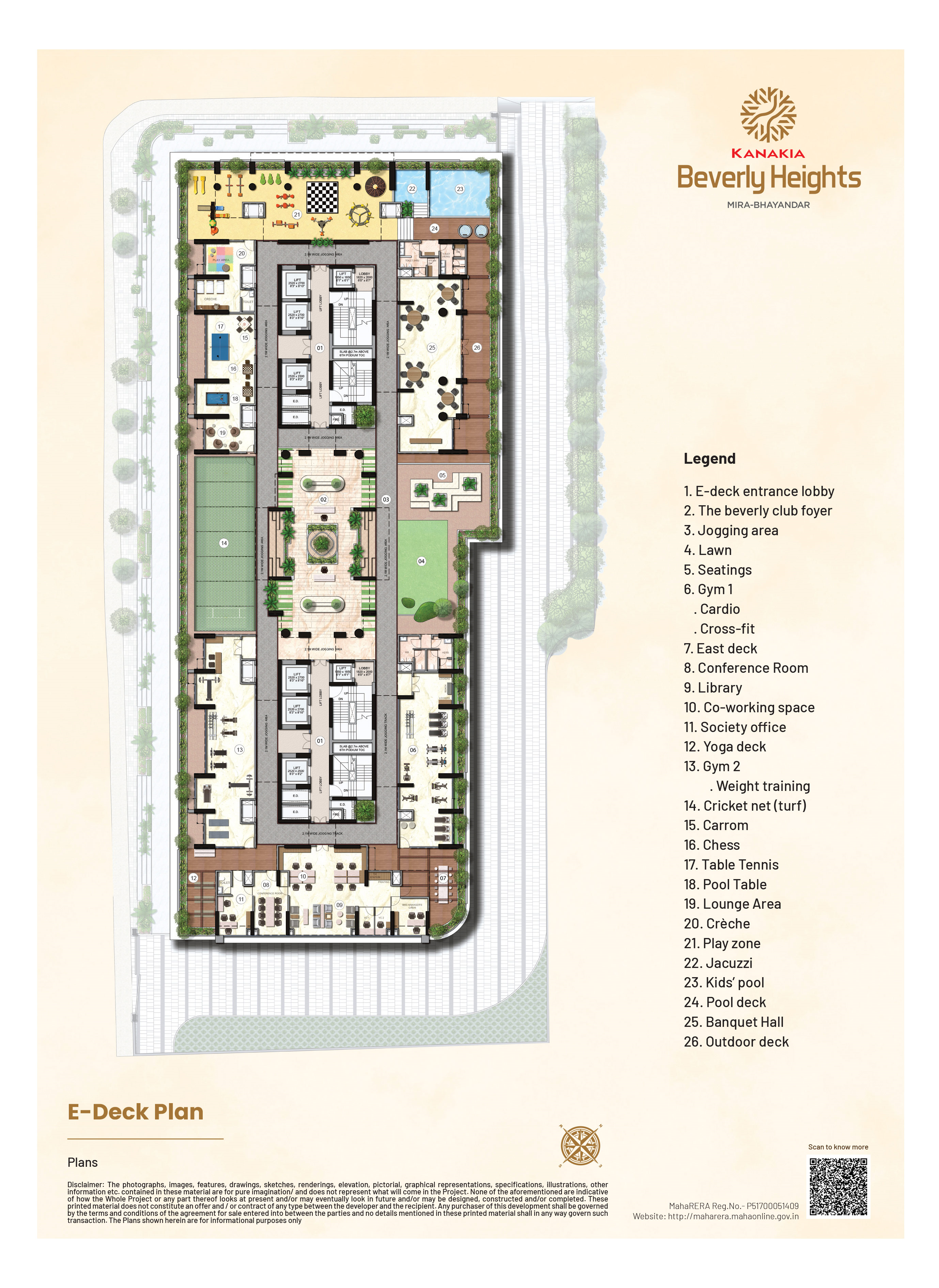 Kanakia Beverly Heights, Bhayandar — floor plan 2