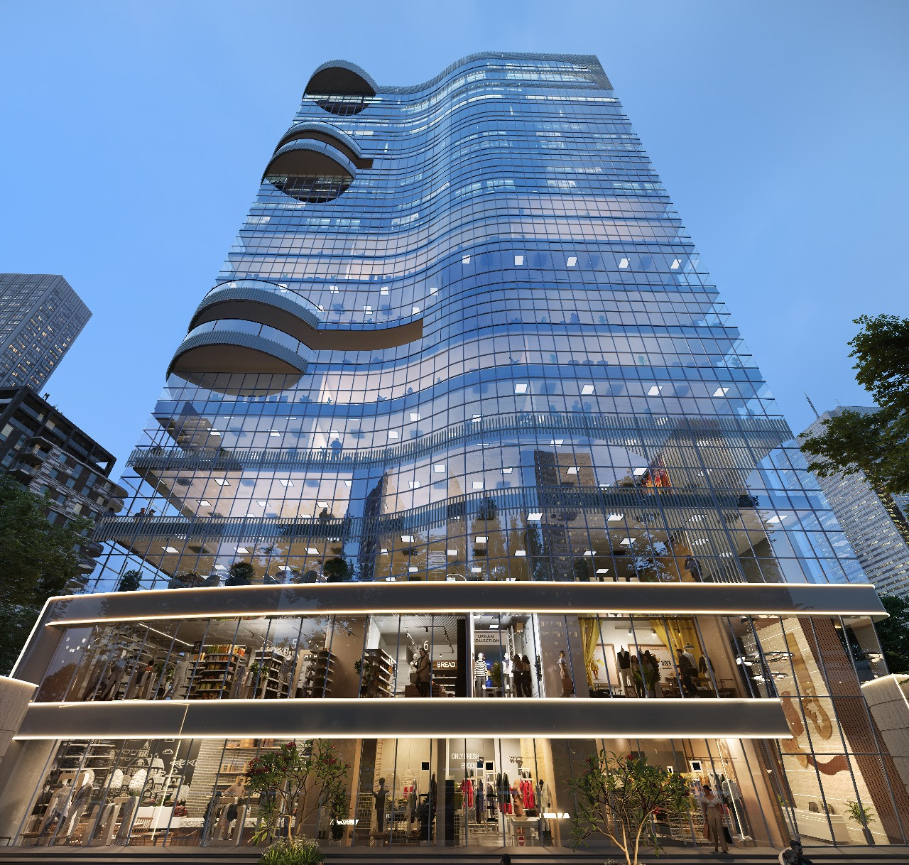 Office Unfurnished in The Presidential , Bandra West