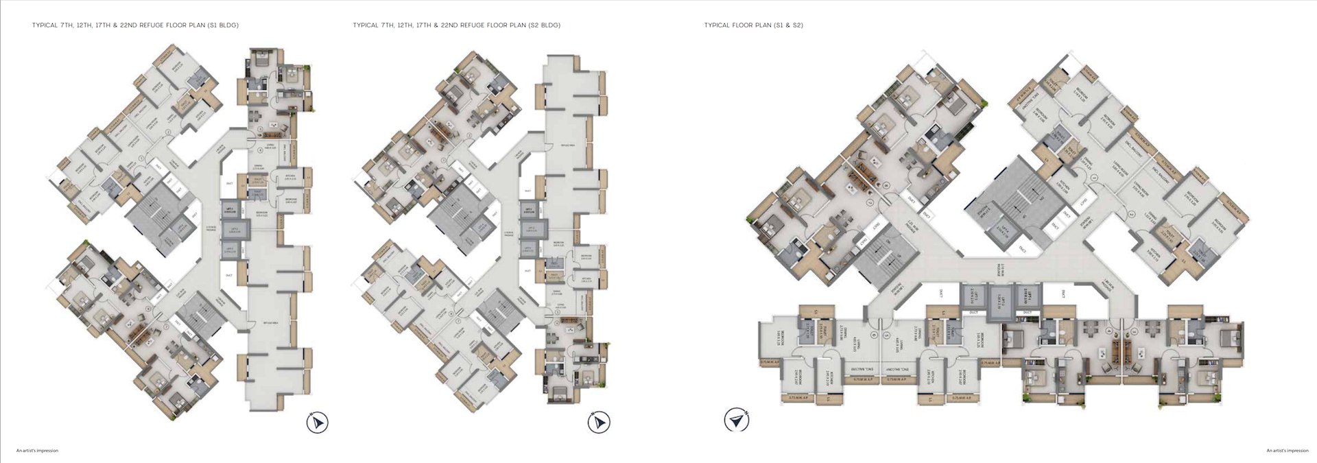 Paranjape Opulus, Thane West — floor plan 1