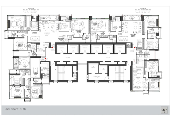 Tribeca The Edge, Parel — floor plan 1