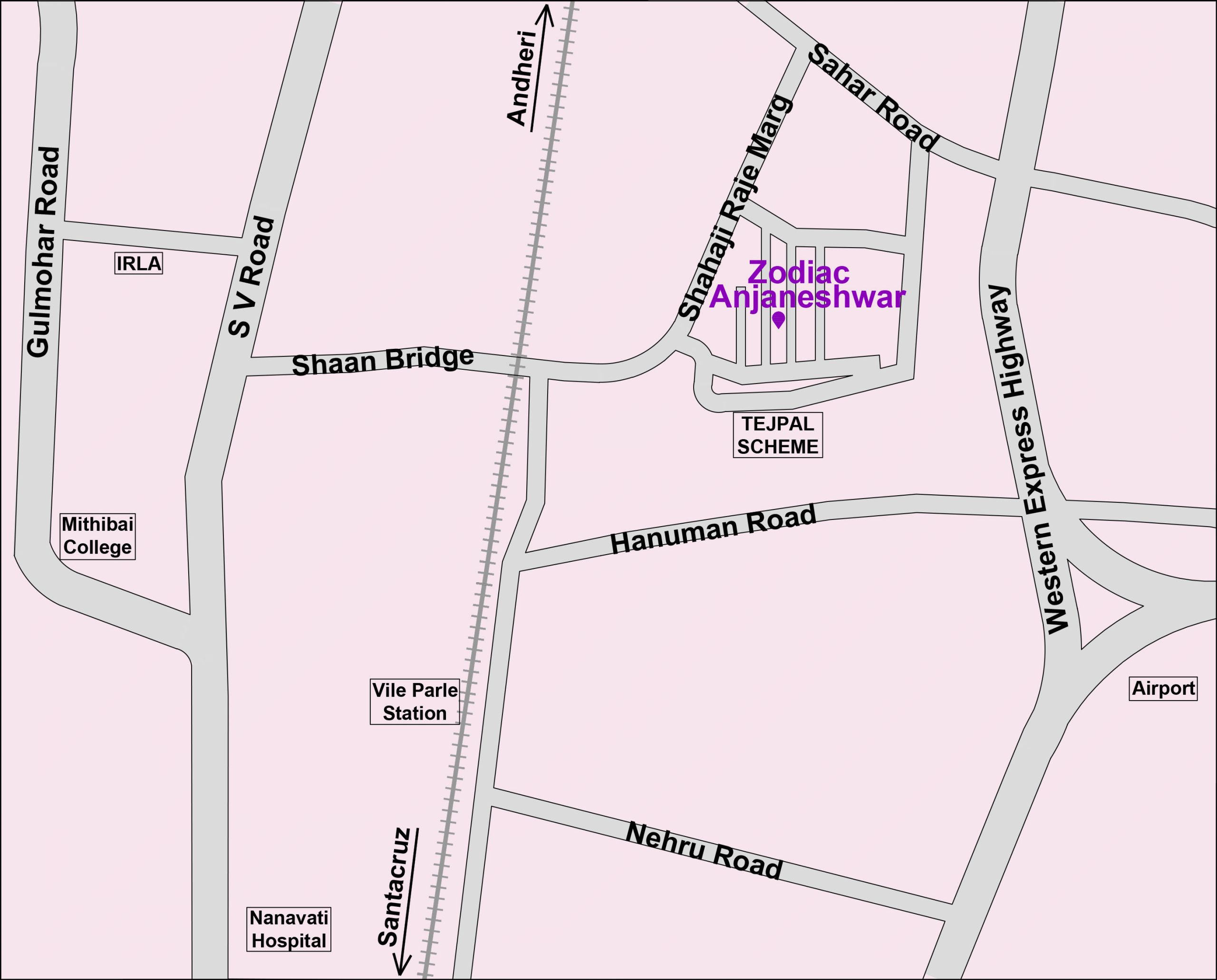 Zodiac Anjaneshwar, Vile Parle East — floor plan 2