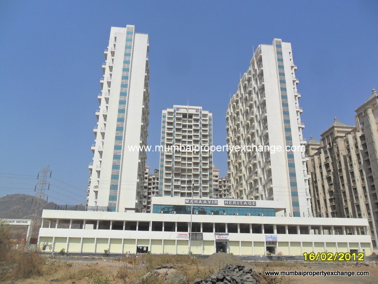 2 BHK Semi-Furnished in Mahaavir Heritage , Kharghar