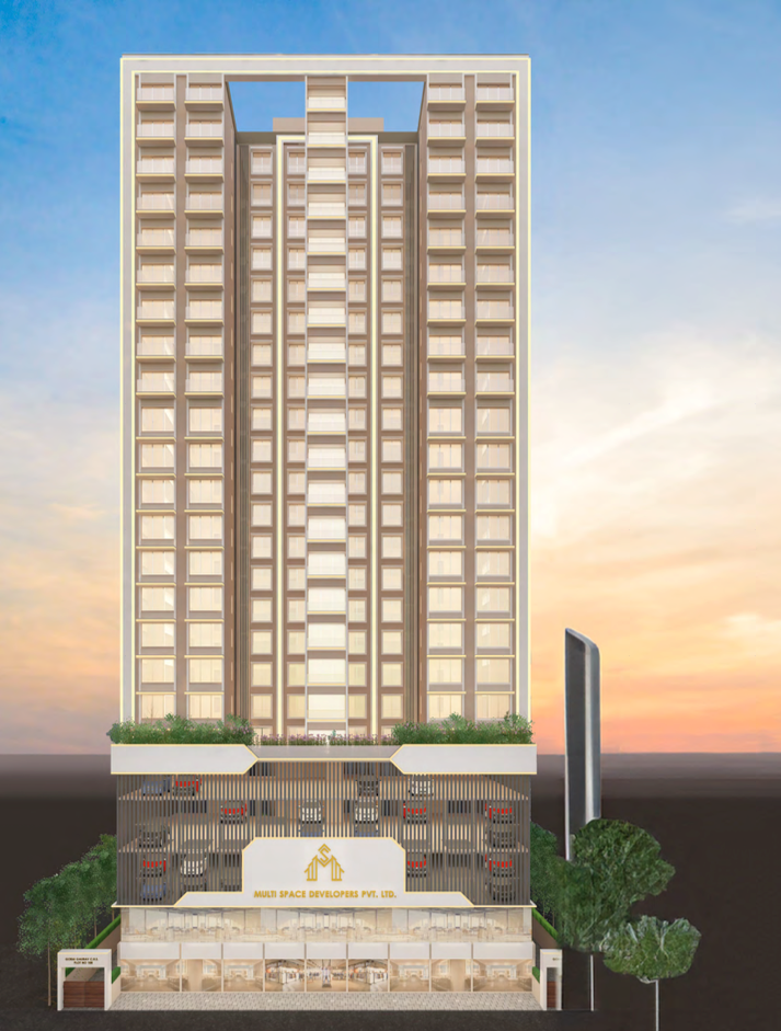 1 BHK Semi-Furnished in Gaurav Galaxy , Borivali West