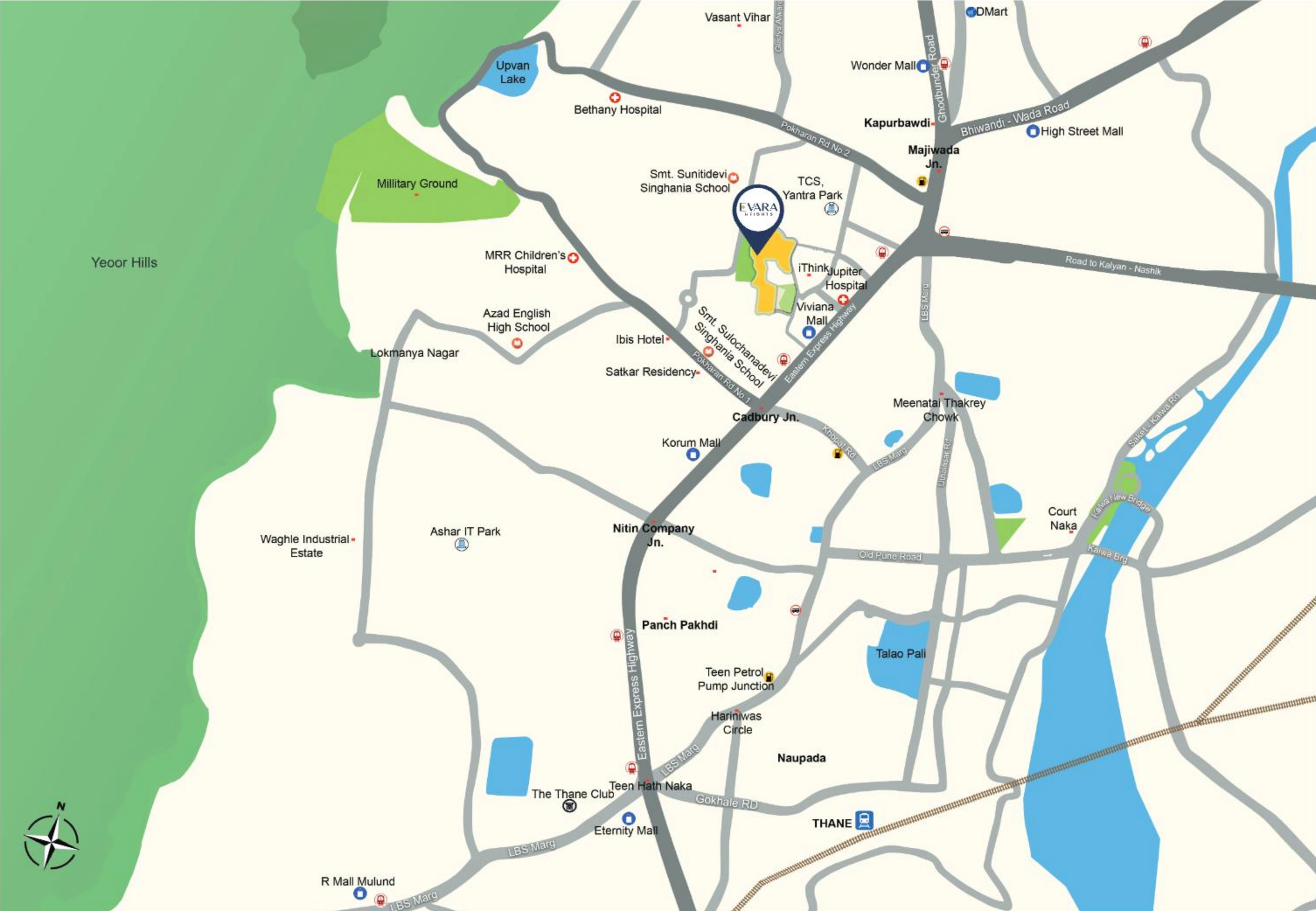 L & T Evara Heights, Thane West — floor plan 2