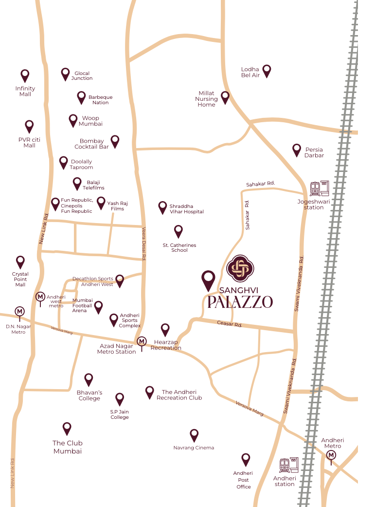Sanghvi Palazzo, Andheri West — floor plan 2
