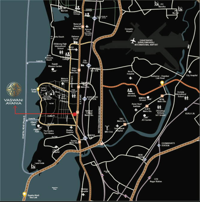 Vaswani Avania, Bandra West — floor plan 2