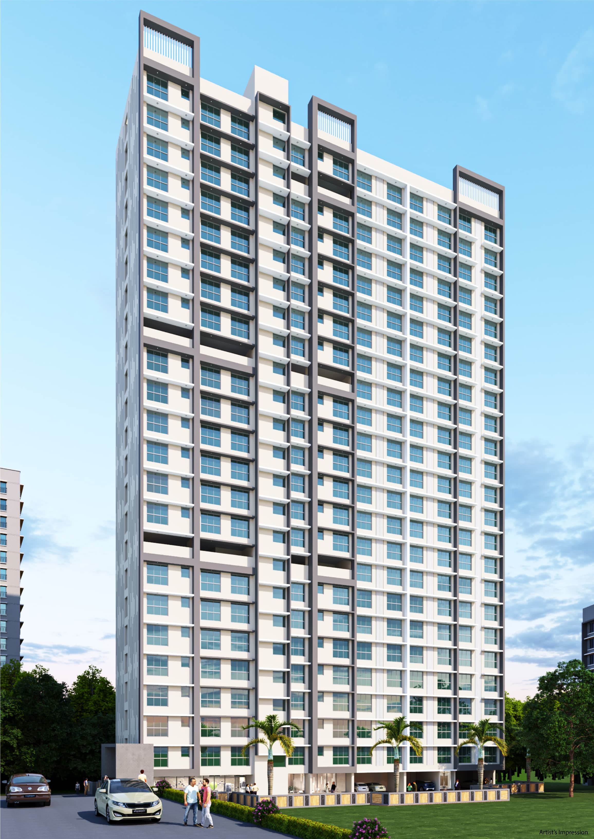 2 BHK Unfurnished in DEM Phoenix , Malad East