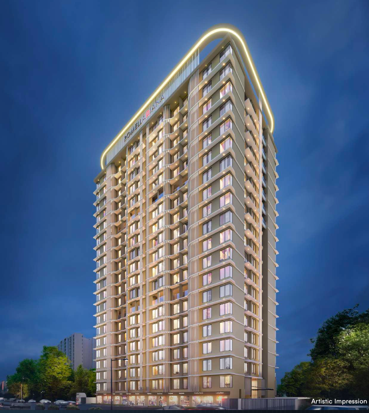 2 BHK Unfurnished in Romell Ariana , Borivali West
