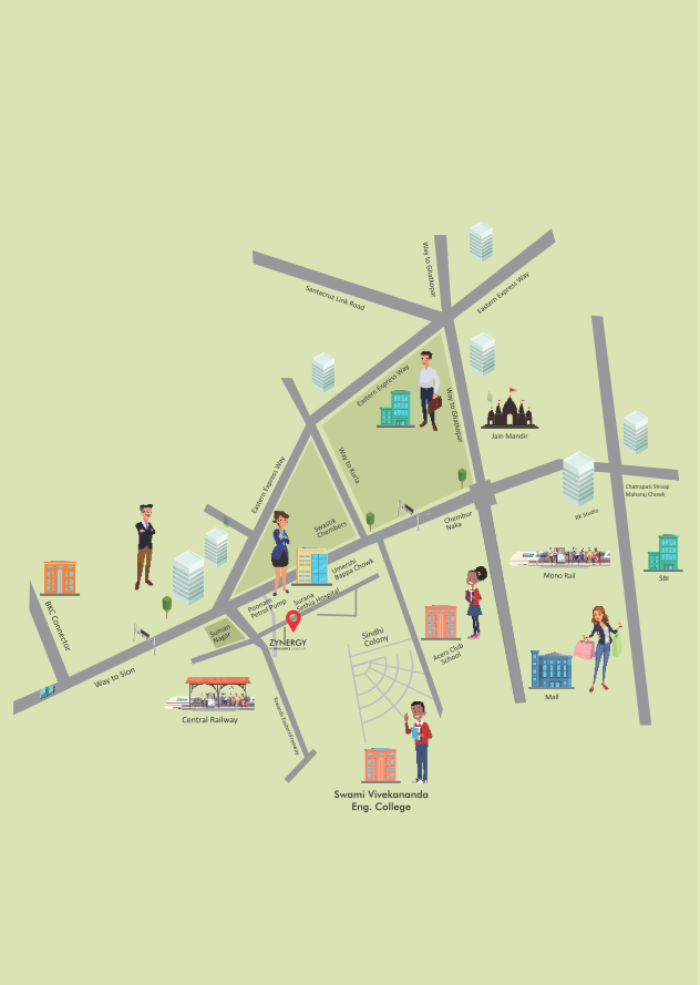 Zynergy, Chembur — floor plan 2