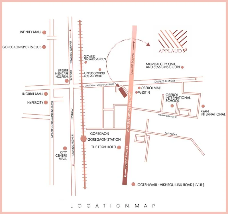 Applaud 38, Goregaon East — floor plan 2